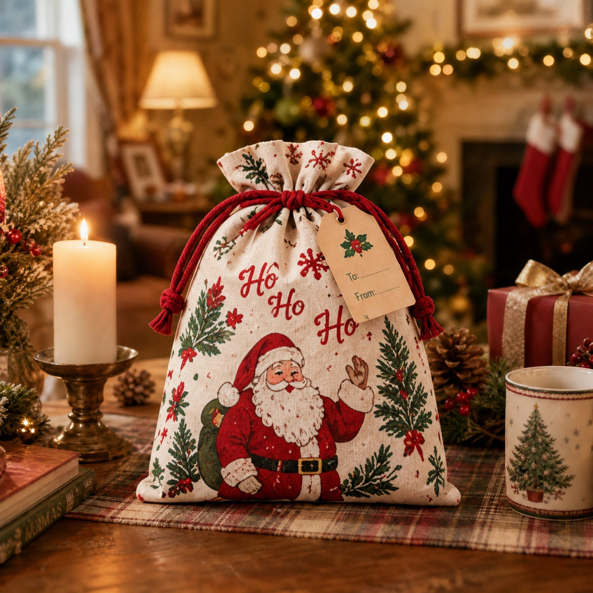 ✨6 Pcs Christmas Gift Sacks-🎁Best Gift For Your Family & Friends!