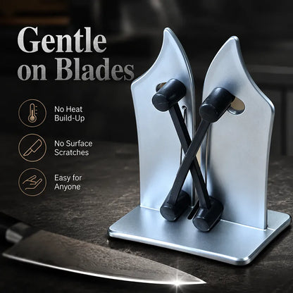 🔪Professional Stainless Steel Knife Sharpener – Fast Sharpening for Smooth, Wavy & Micro-Tooth Blades, Adjustable 16°-32°