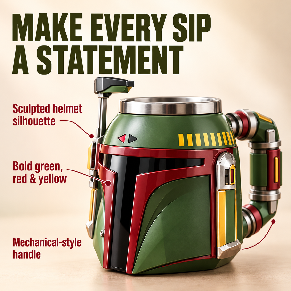 🎁Helmet Mug-Collectibles for Film and TV Fans