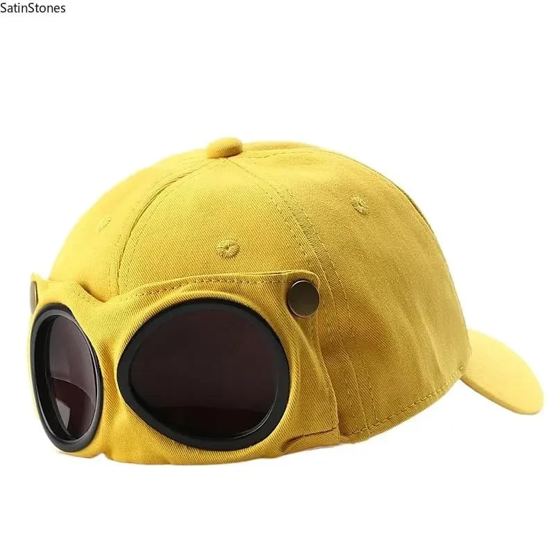 🧢🕶 Glasses-Friendly Baseball Cap - 100% Cotton