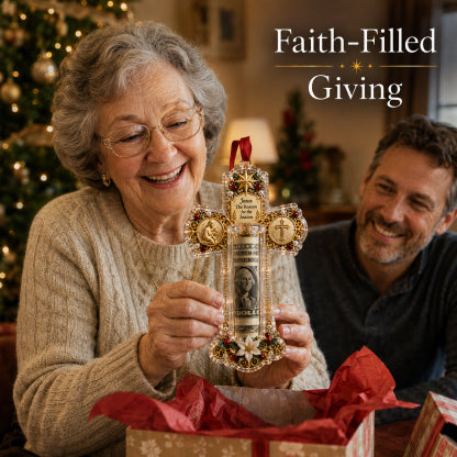 Christian Cash Gift Christmas Ornament – Faith-Inspired Money Holder Keepsake