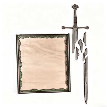 ⚔️✨ Personalized Broken Sword Puzzle | A Legendary Fantasy Craft for Puzzle Lovers🧩