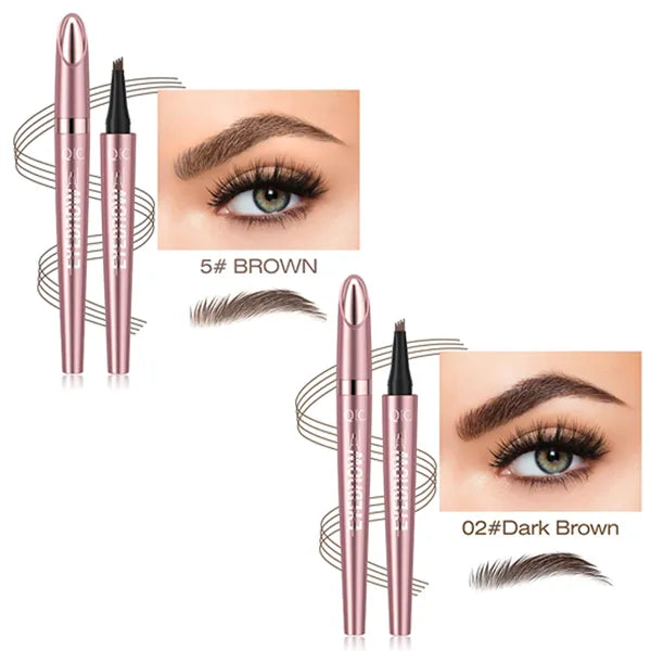 🎁Buy 1 Get 1 Free✨Waterproof Micro-Fork Eyebrow Pencil, Long-Lasting Brow Pen for Natural Hair-Like Strokes