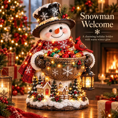 🎄 Christmas Sale – 49% OFF ✨ Lighted Christmas Candy Bowl Collection – 5 Festive Holiday Designs