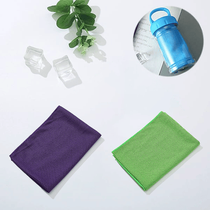 BUY 1 GET 1 FREE🌞Cooling Bottle - Cold Sweat Towel You Can Use Anywhere, Anytime! Reusable Soft Absorbent Cooling Portable