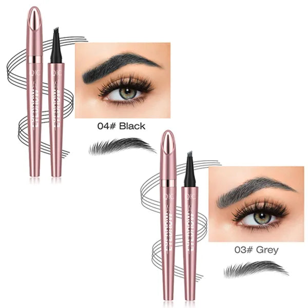 🎁Buy 1 Get 1 Free✨Waterproof Micro-Fork Eyebrow Pencil, Long-Lasting Brow Pen for Natural Hair-Like Strokes