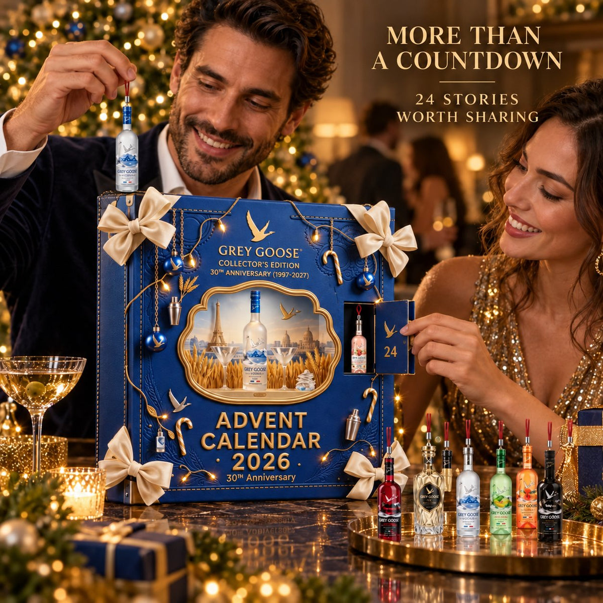 30-Year Collector's Spirit Bottle Advent Calendar 🥂