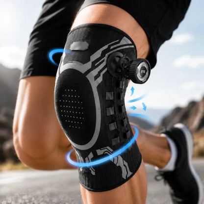 🔥 LAST DAY 49% OFF - 🏃 Dial‑Adjustable Knee Support Brace