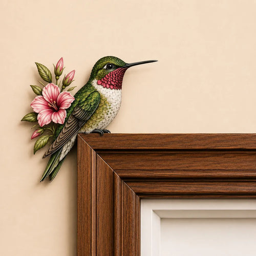 🦉🌿 Watchful Woodland Owl Perch – Charming Doorway & Shelf Corner Decor