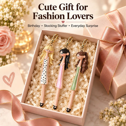 👜✨ Fashion Doll Bag Charms — 3 Stylish Designs to Add Personality to Your Favorite Bag!