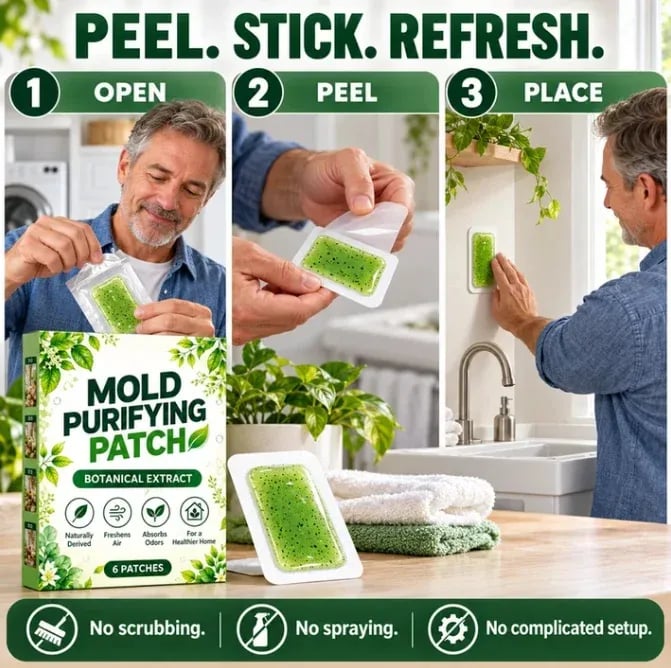 🔥🎁🧪 6Pcs Mold Purifying Patches