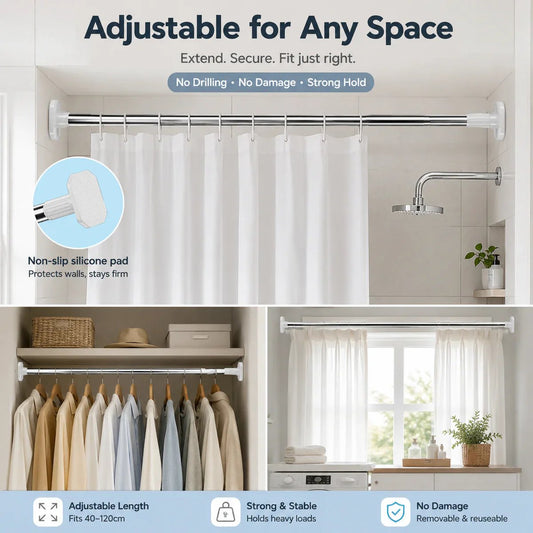 🔥LAST DAY 49% OFF🏠Drill-Free Adjustable Rod