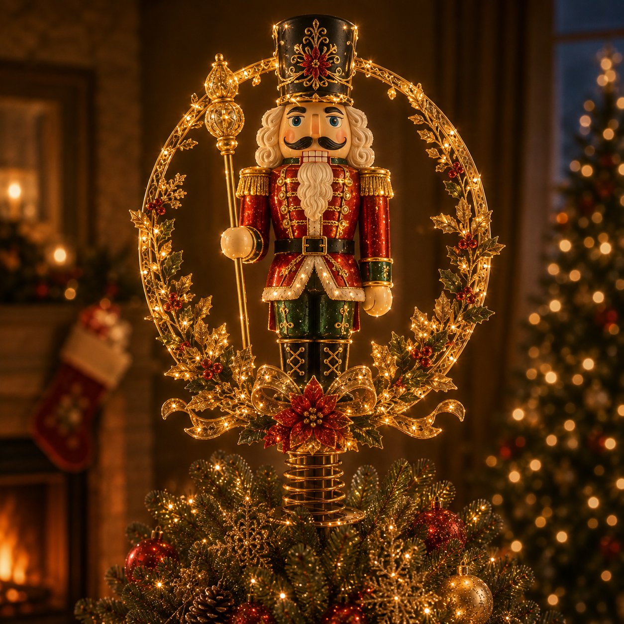 ⏳ Last Day 49% OFF – 🎅  Lighted Christmas Tree Topper Collection | 7 Festive Character Designs To Transform Your Tree Into A Holiday Showpiece ✨