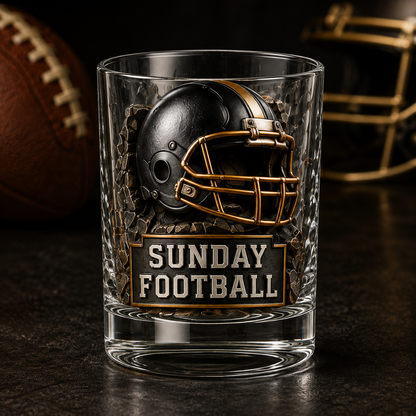 🏈 Game Day 3D Collector Glass Set