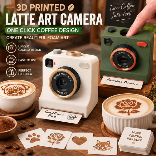 ☕✨ 50% OFF Smart Latte Art Maker Camera Tool 🎨 Create Beautiful Coffee Designs At Home(✨Buy 2 Free Shipping)