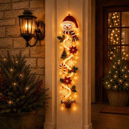 🎁 Limited Time 49% OFF🎅 Glowing Christmas Door Hanger