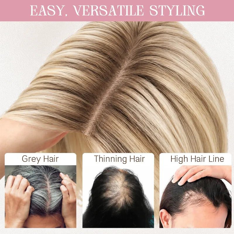 Natural-looking Hair Topper For Women