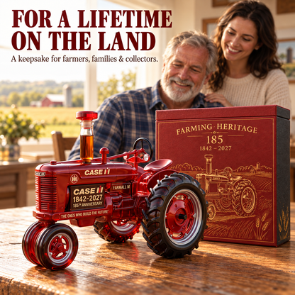 Case IH 185th Anniversary Whiskey Bottle