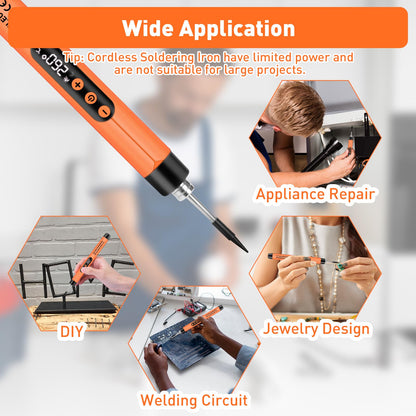 Mini Cordless Soldering Iron Kit