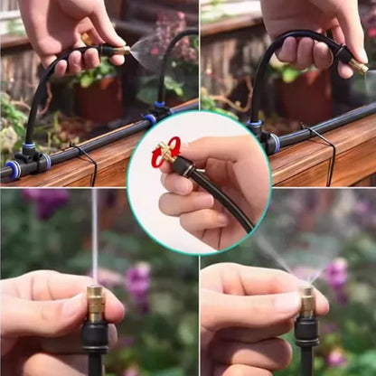 Flexible Garden Misting Kit for Everyday Watering