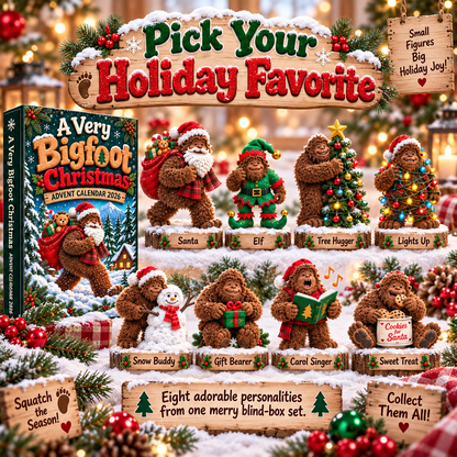 A Very Bigfoot Christmas Advent Calendar 2026