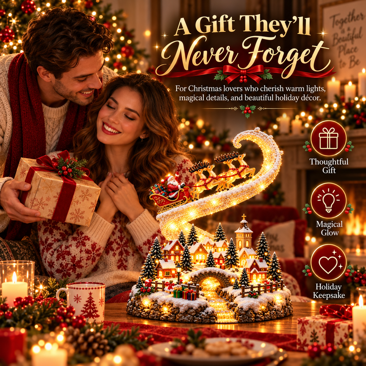 🎄 Enchanted Christmas Glow Collection | Magical Holiday Décor ✨
