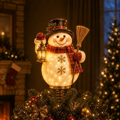 ⏳ Last Day 49% OFF – 🎅  Lighted Christmas Tree Topper Collection | 7 Festive Character Designs To Transform Your Tree Into A Holiday Showpiece ✨