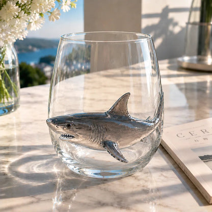 🐠✨ Handcrafted 3D Ocean Animal Glassware🐙Turn Every Sip into an Ocean Adventure