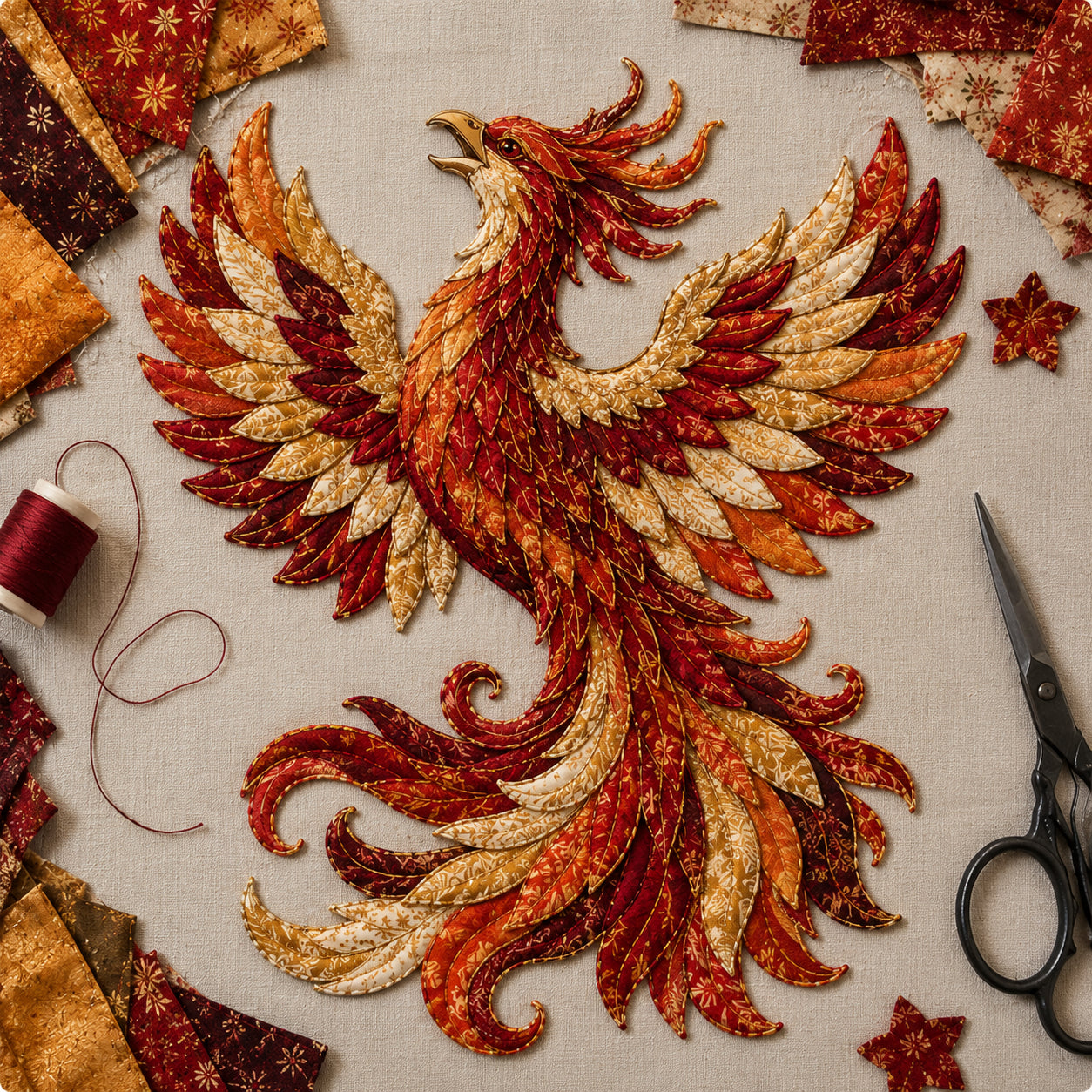 🔥Buy 2 Get 1 Free🔥Legendary Creatures DIY Patchwork Art Kit🔥50% Off Last Day🔥