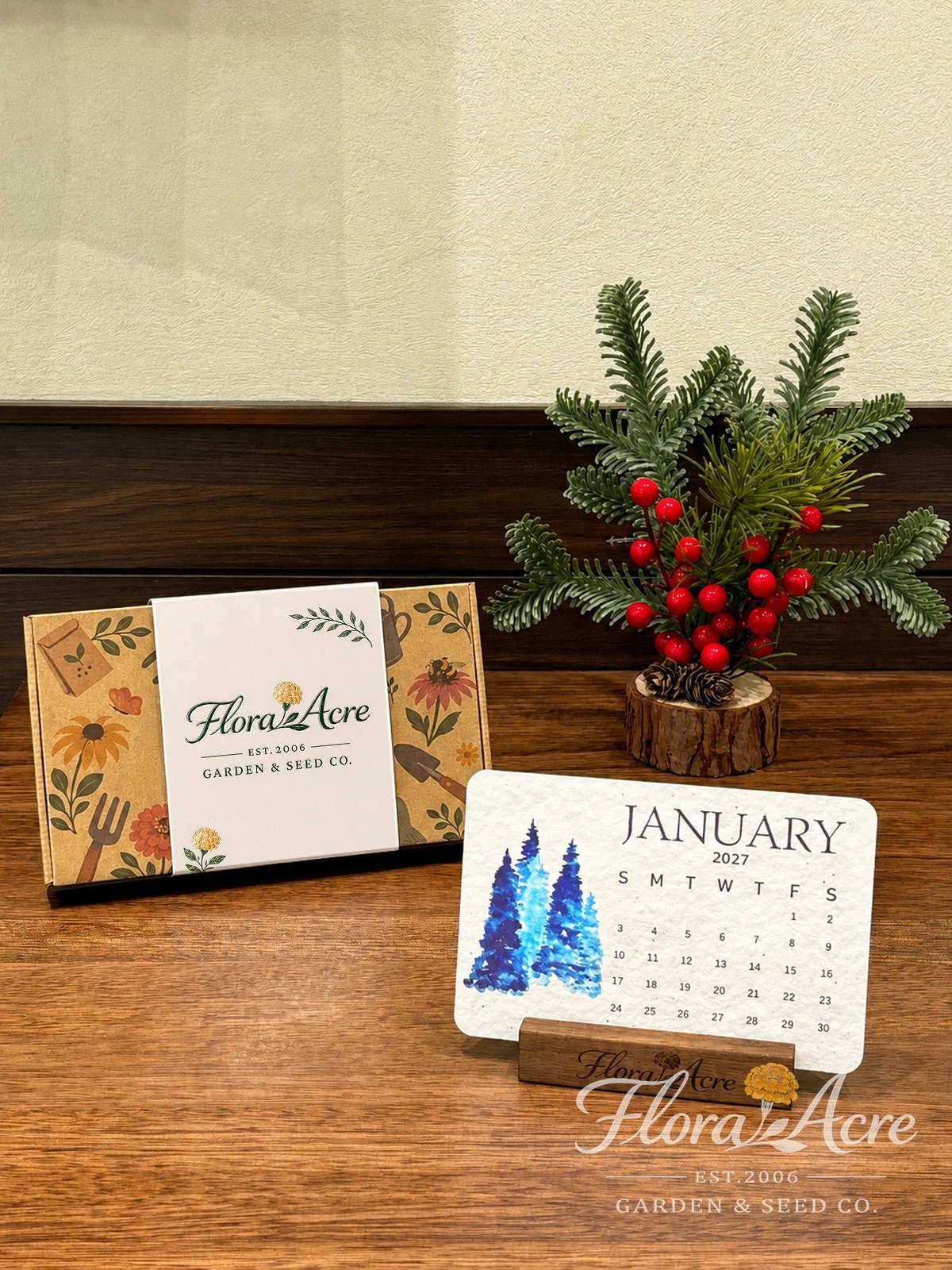 🌱Eco-Friendly Plantable “Timeless” Seed Calendar 2027 ✨ Plan • Plant • Grow • Enjoy