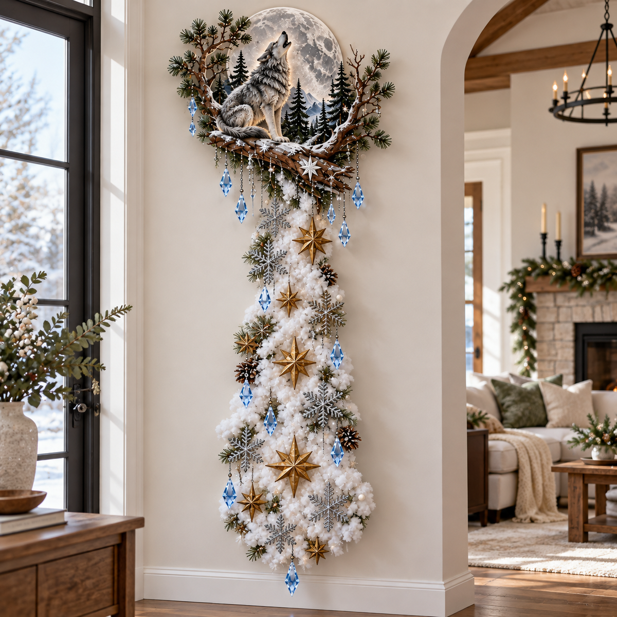 Enchanted Christmas Magic Trail Wall Light