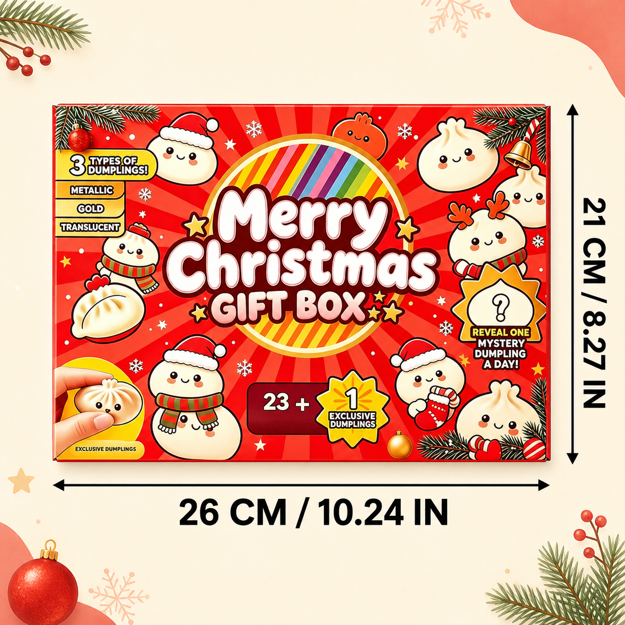24-Day Squishy Christmas Advent Calendar