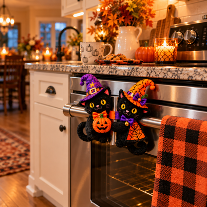 Halloween Handle Huggers – Plush Fridge, Rail & Hook Decorations