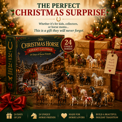 🐴 Christmas Horse Advent Calendar--24 Days of Horse Friends & Holiday Memories 🎄