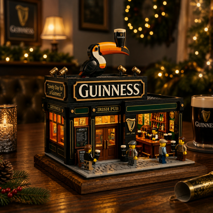 🍺Guinness Irish Pub Collector Edition Building Blocks Set
