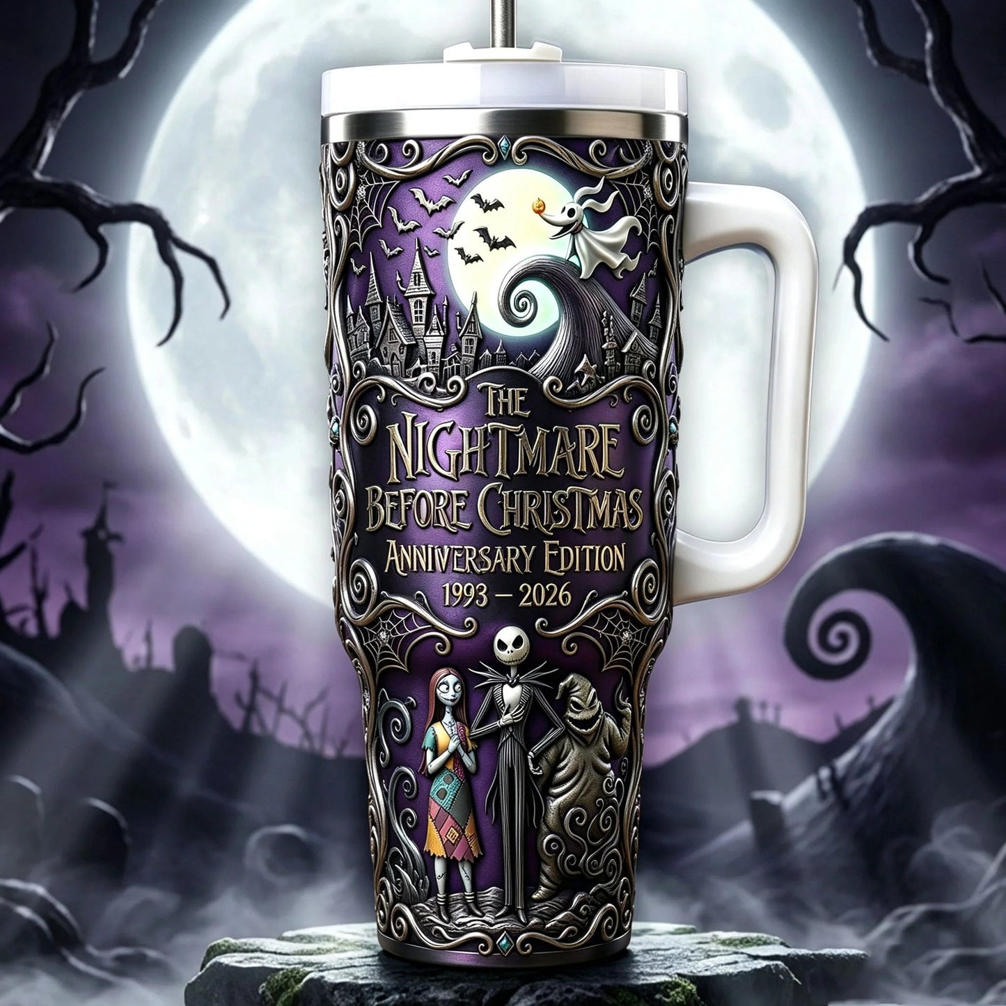 33rd Anniversary Gothic Limited Edition Stainless Steel Tumbler