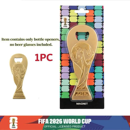 ⚽🍻 Score Big with This 2026 Soccer Beer Mug & Bottle Opener Set – Perfect Football Fan Gift for Parties & Home Bar