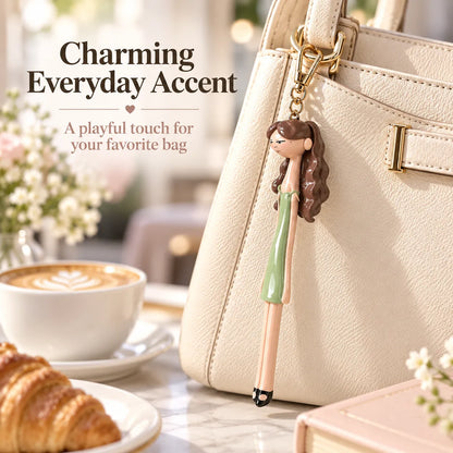 👜✨ Fashion Doll Bag Charms — 3 Stylish Designs to Add Personality to Your Favorite Bag!