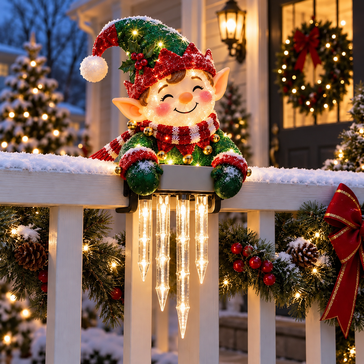 🎄Christmas Character Railing Lights