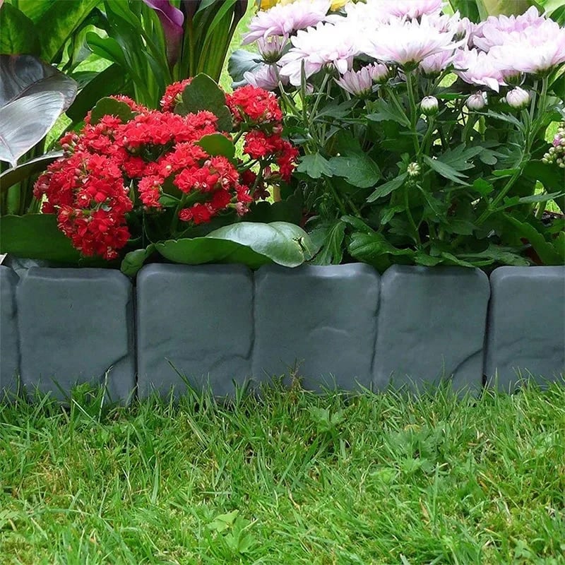 Faux Stone Garden Edging Border! ♻️
