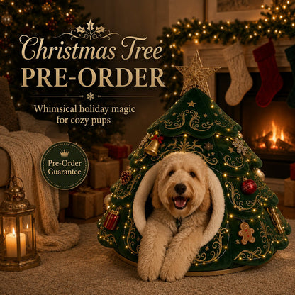 🎄 Santa Paws Christmas Dog Beds – Cozy Festive Sleigh & Holiday Pet Beds