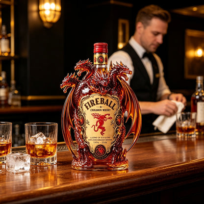 🐉🔥 Legendary Dragon Bar Decanter – Sculpted Collector Bottle for Home Bar & Gifting