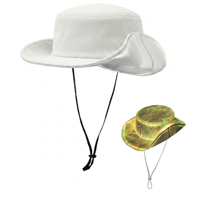 LED Light Up Cowboy Hat