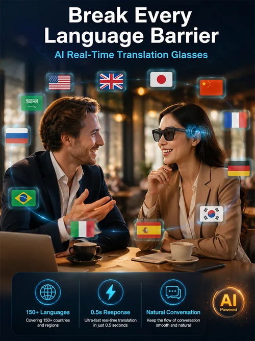 AI Smart Bluetooth Glasses🕶️