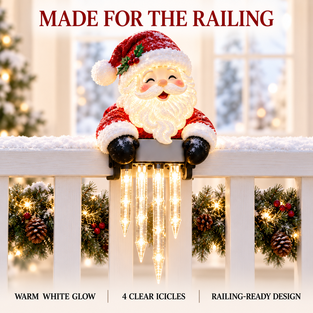🎄Christmas Character Railing Lights