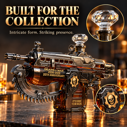Gears of War 2006–2026 20th Anniversary Whiskey Bottle