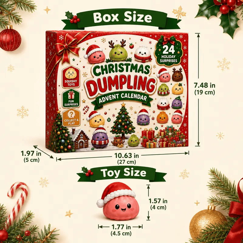 2026 Christmas Mini Squishies Advent Calendar