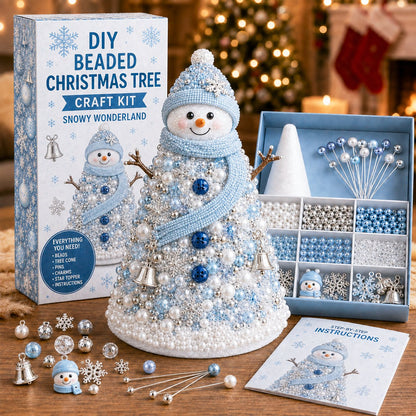 🎄 DIY Beaded Christmas Tree Craft Kit