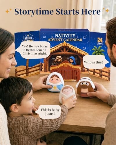 🔥Last Day 49% OFF - ✝️🌟 Journey to Bethlehem™ — 24 Days of the Nativity🙏
