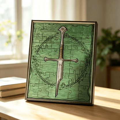 ⚔️✨ Personalized Broken Sword Puzzle | A Legendary Fantasy Craft for Puzzle Lovers🧩